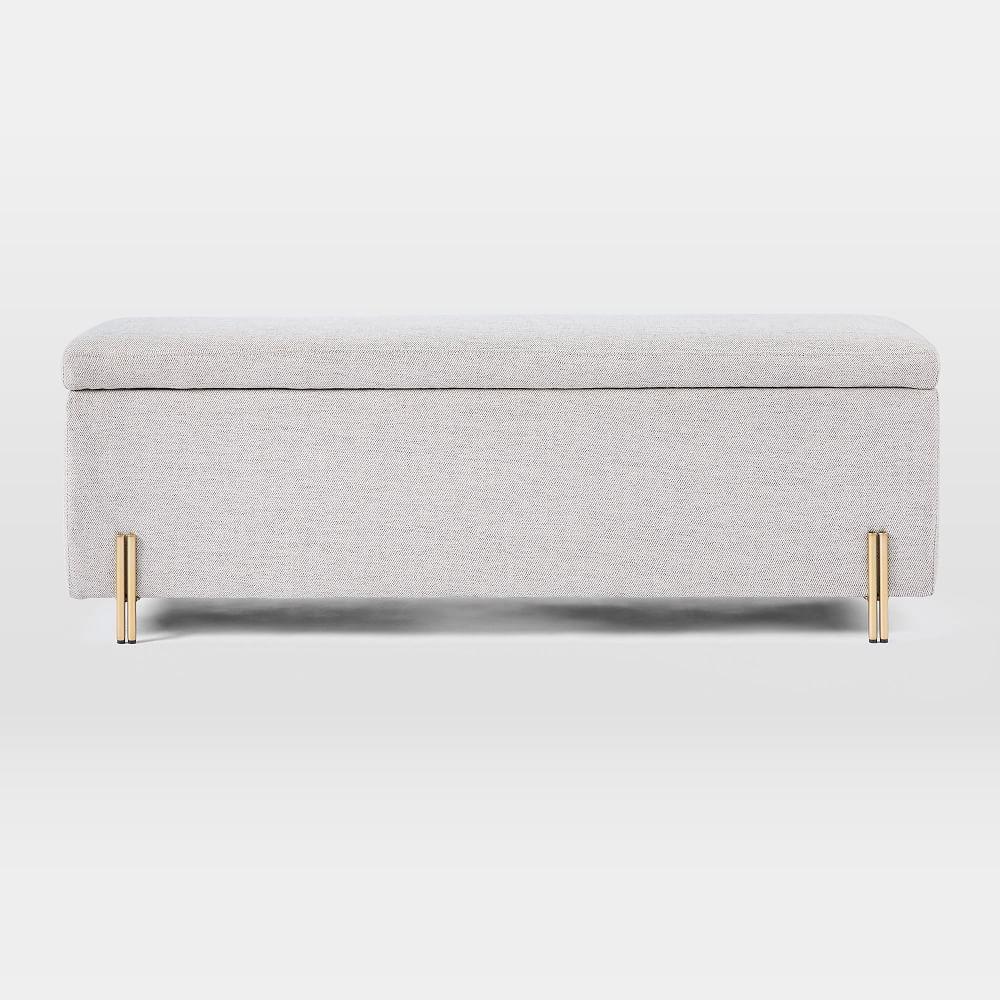 West elm storage bench deals